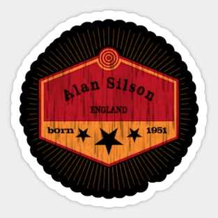 Alan Silson England Born 1951 Music D94 Sticker